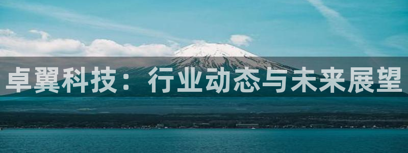卓翼科技：行业动态与未来展望