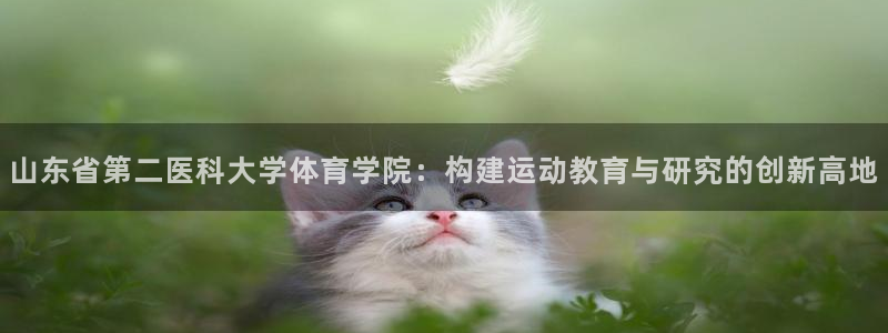山东省第二医科大学体育学院：构建运动教育与研究的创新高地